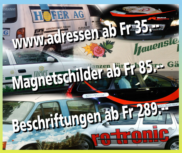 Beschriftungen allgemein